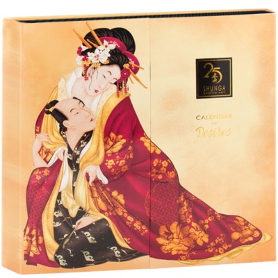 SHUNGA - CALENDÁRIO EXCLUSIVO DE DESEJOS DE 25º ANIVERSÁRIO - D-244539 - Dona Pimenta